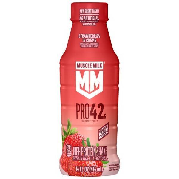 Muscle Milk PRO 42 Strawberries N Creme 14oz