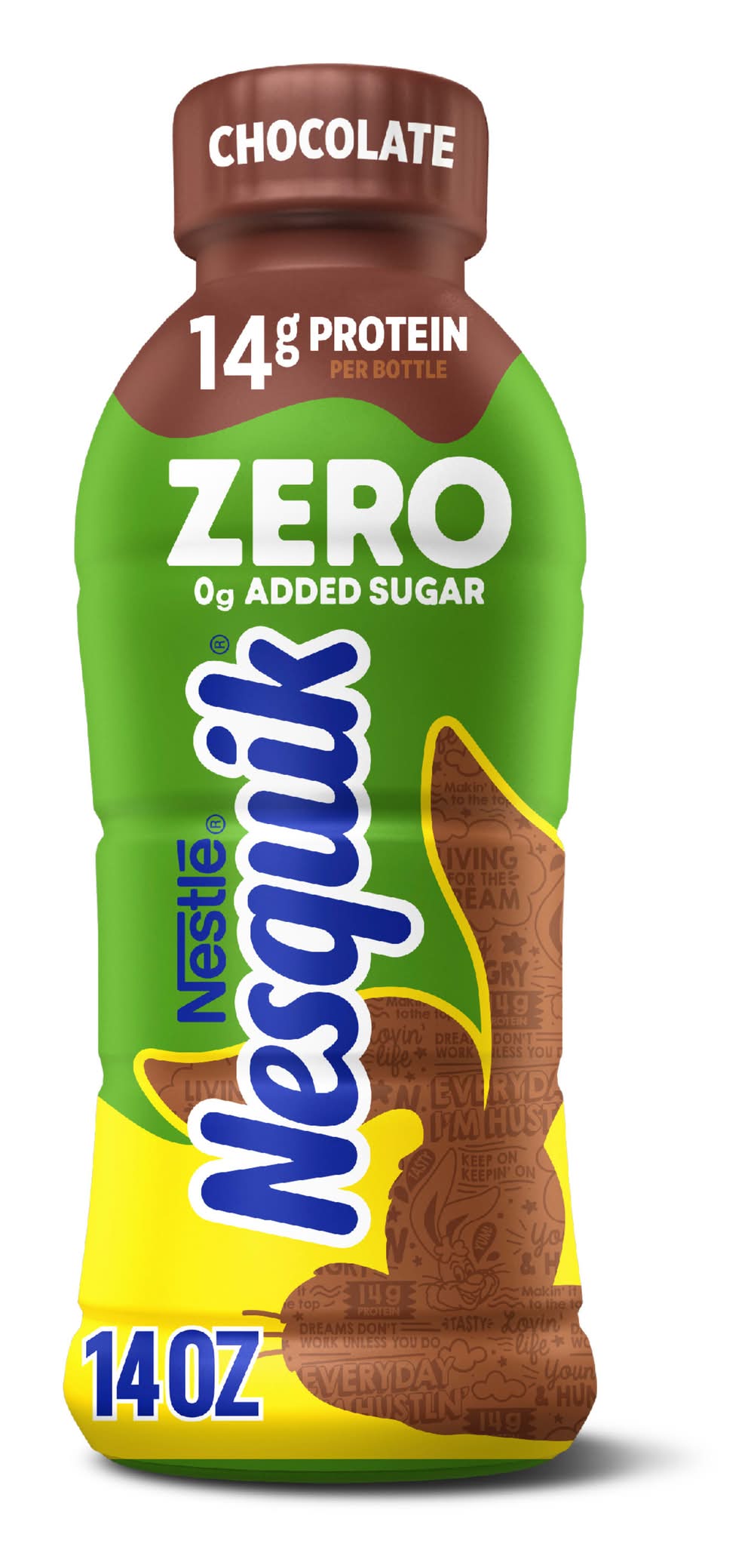 Nesquik Chocolate Zero Sugar 14oz