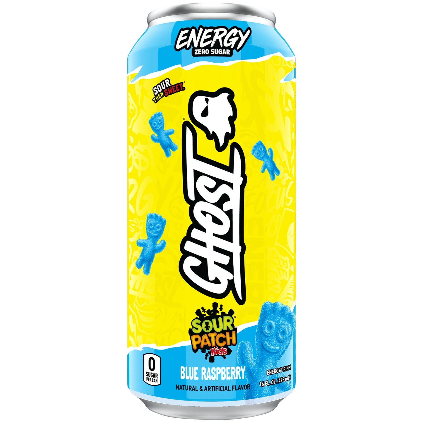 Ghost Sour Patch Blue Raspberry 16oz