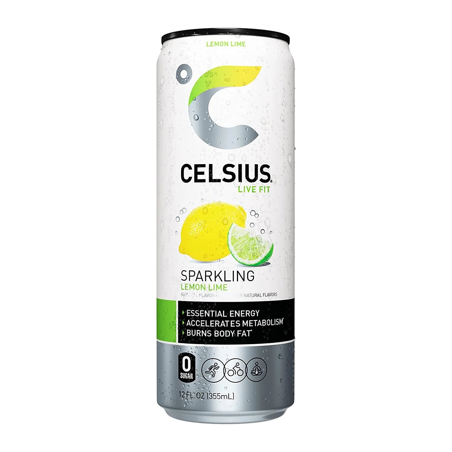 Celsius Lemon Lime 12oz