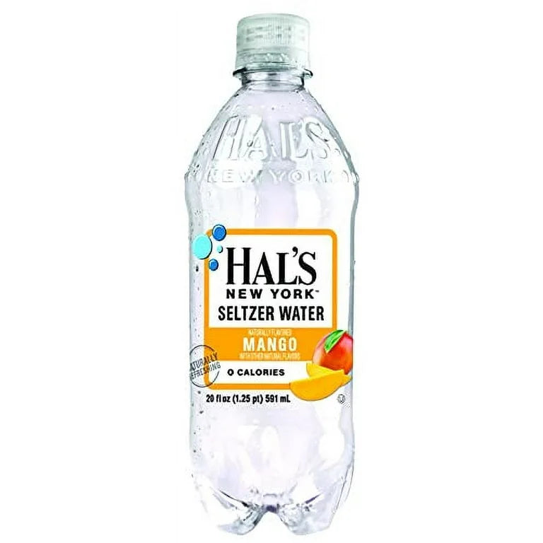 Hal's NY Seltzer Mango 20oz