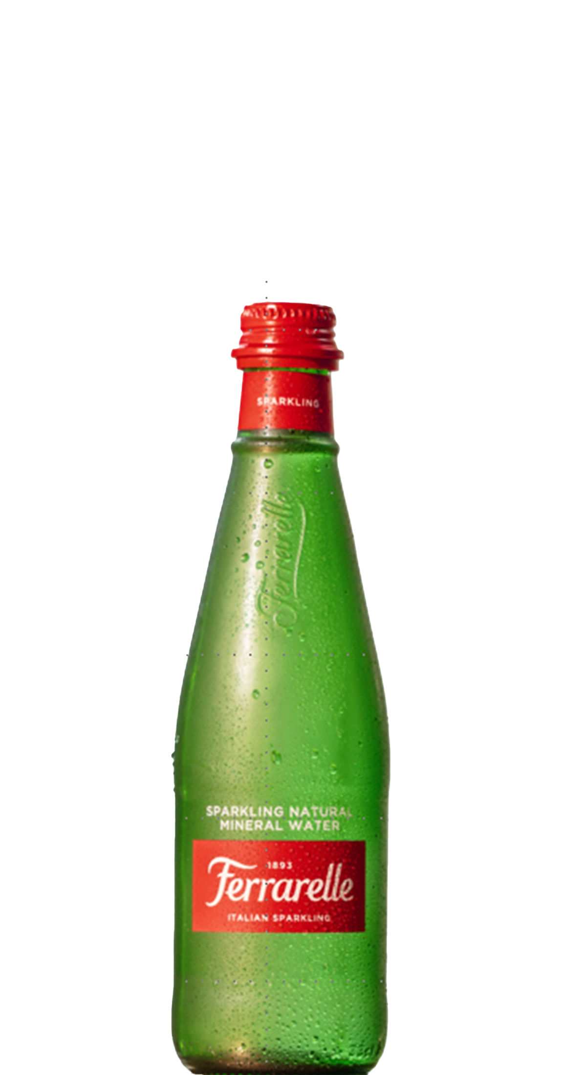 Ferrarelle Italian Sparkling Mineral Water 330ml glass bottle