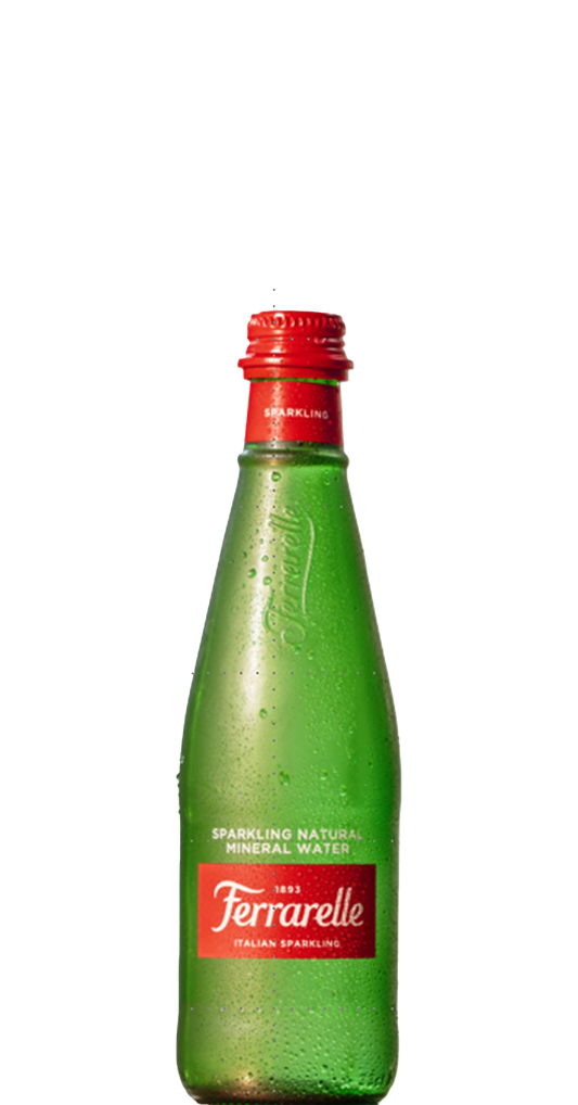 Ferrarelle Italian Sparkling Mineral Water 330ml glass bottle
