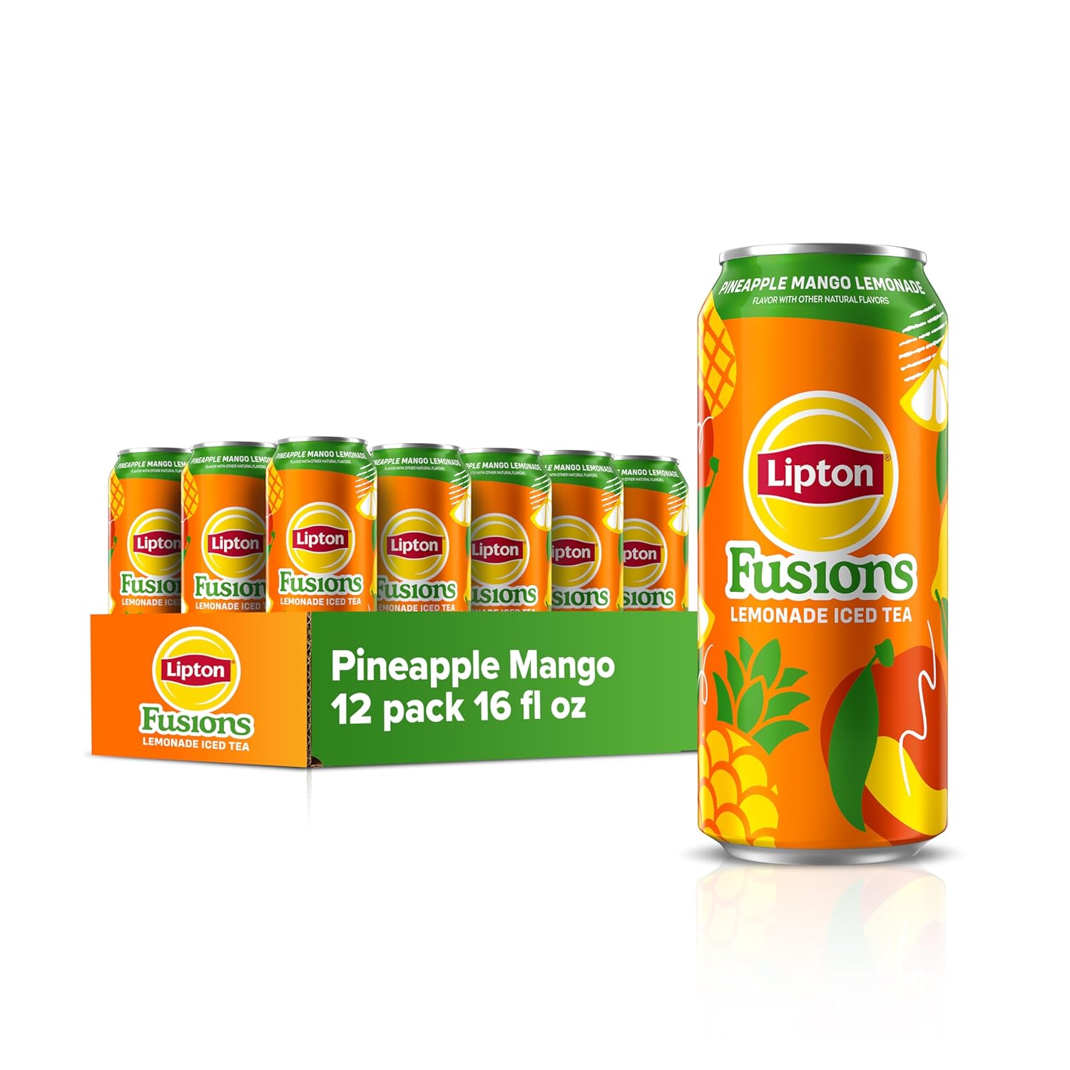 Lipton Fusions Pineapple Mango Lemonade 16oz