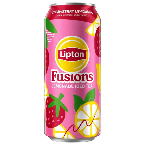 Lipton Fusions Strawberry Lemonade Tea 16oz
