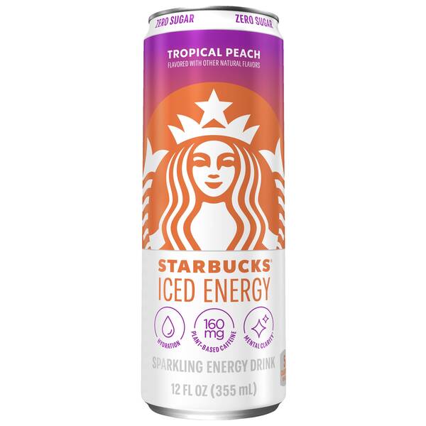 Starbucks Iced Energy Tropical Peach 12oz
