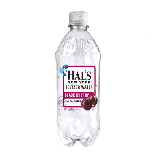 Hal's NY Seltzer Black Cherry 20oz