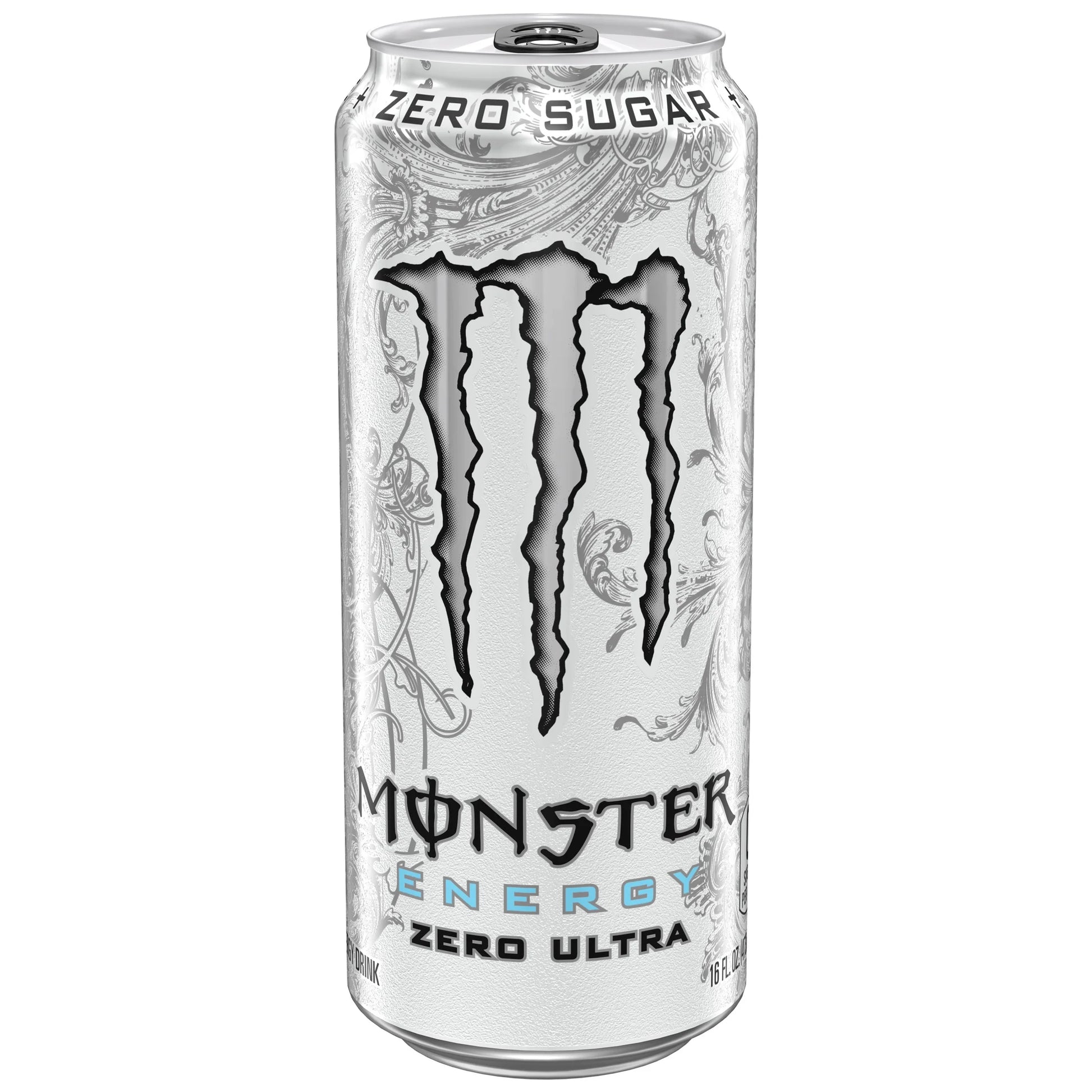 case of monsters Monster Ultra Zero White 16oz, Case of 24 | Beverage Boyz