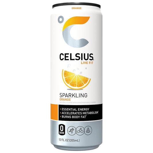 Celsius Orange 12oz